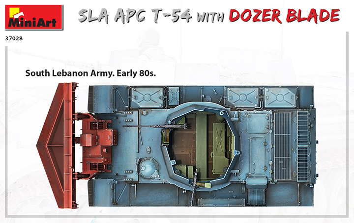 [�˾���ũ] BE37028 [Miniart] BE37028 1/35 T-54 w/Dozer Blade SLA APC. Interior Kit 2