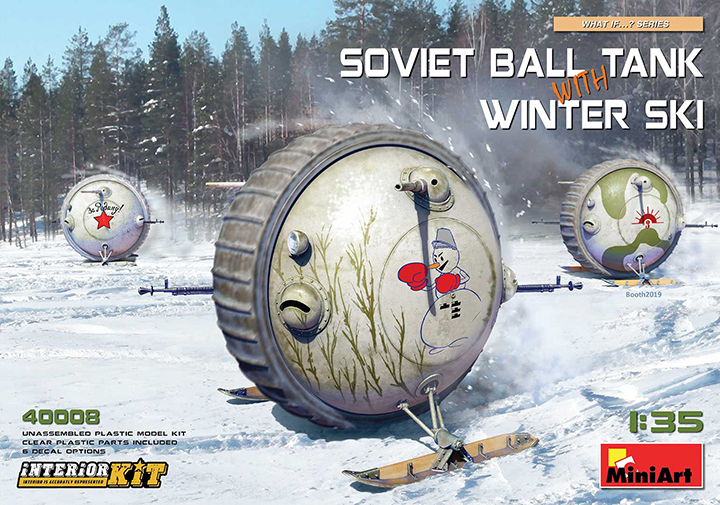 [�˾���ũ] BE40008 [Miniart] BE40008 1/35 Soviet Ball Tank with Winter Ski-�������� 1
