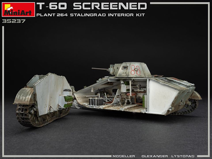 [�˾���ũ] BE35237 [Miniart] BE35237 1/35 T-60 Screened Plant No.264,Stalingrad 5
