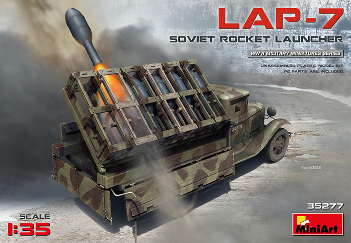 [�˾���ũ] BE35277 [Miniart] BE35277 1/35 Soviet Rocket Launcher LAP-7 1