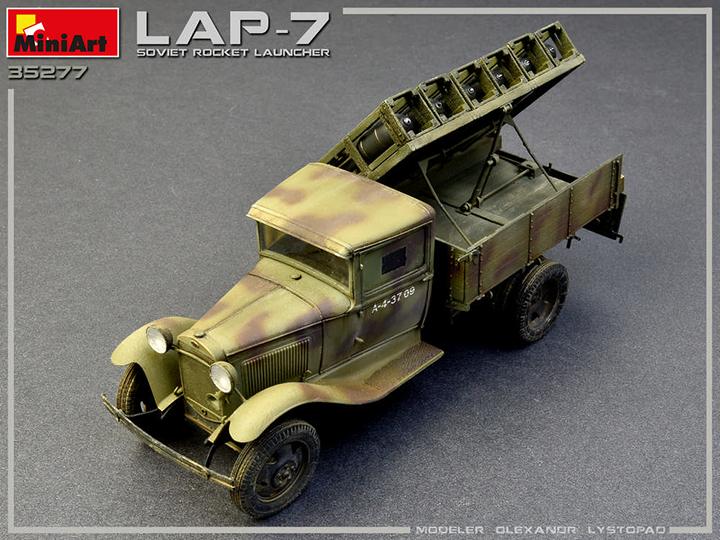 [�˾���ũ] BE35277 [Miniart] BE35277 1/35 Soviet Rocket Launcher LAP-7 2