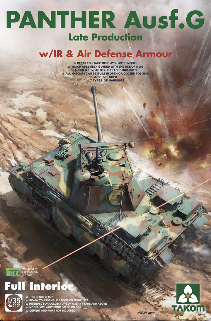 [�˾���ũ] BT2121 [Takom] BT2121 1/35 Panthr Ausf.G late w/ IR &Air Defense Armour 1