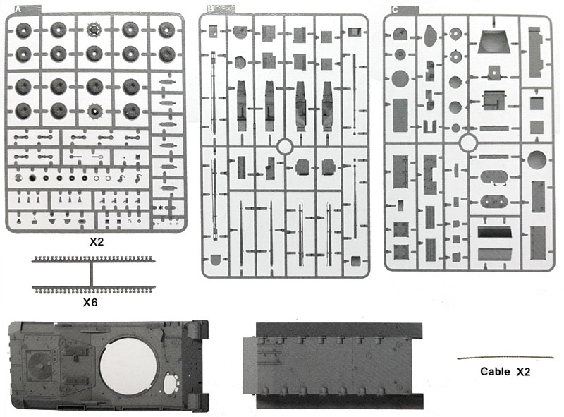 [�˾���ũ] BT2044 [Takom] BT2044 1/35 Gepard SPAAG A1/A2 BUNDESWEHR FLAKPANZER 1, 2in1 6