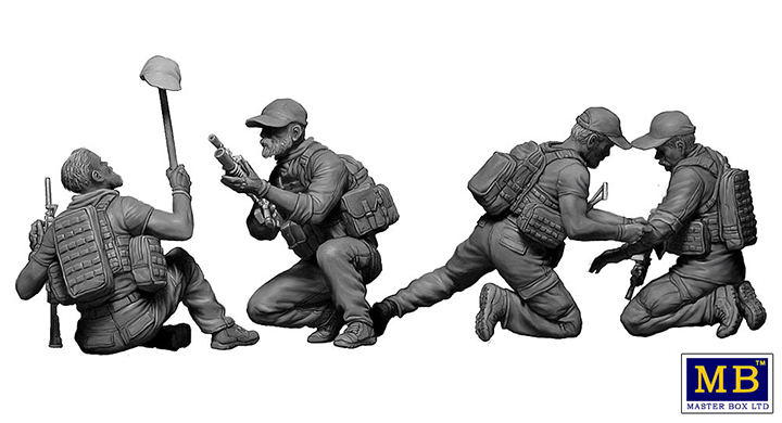 [�˾���ũ] CM35207 [MasterBox] CM35207 1/35 Danger Close Special Operations Team, Present Day 2