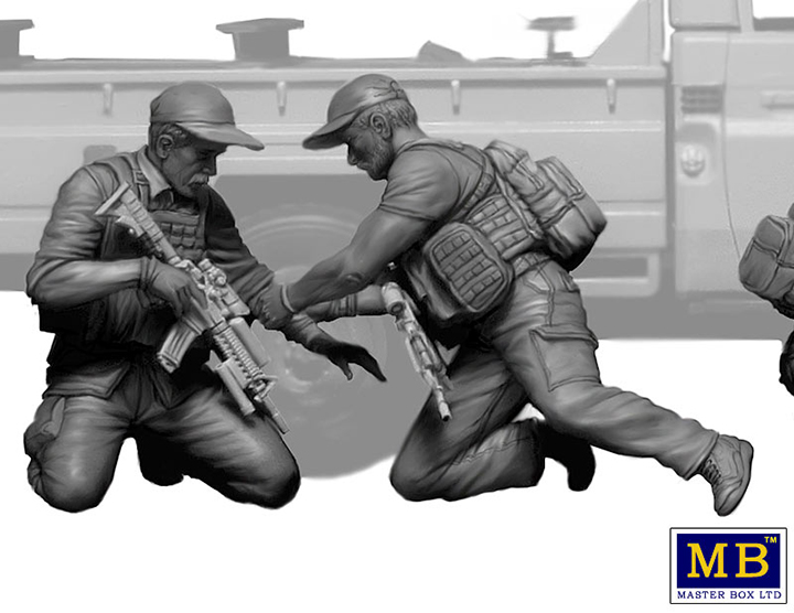 [�˾���ũ] CM35207 [MasterBox] CM35207 1/35 Danger Close Special Operations Team, Present Day 3