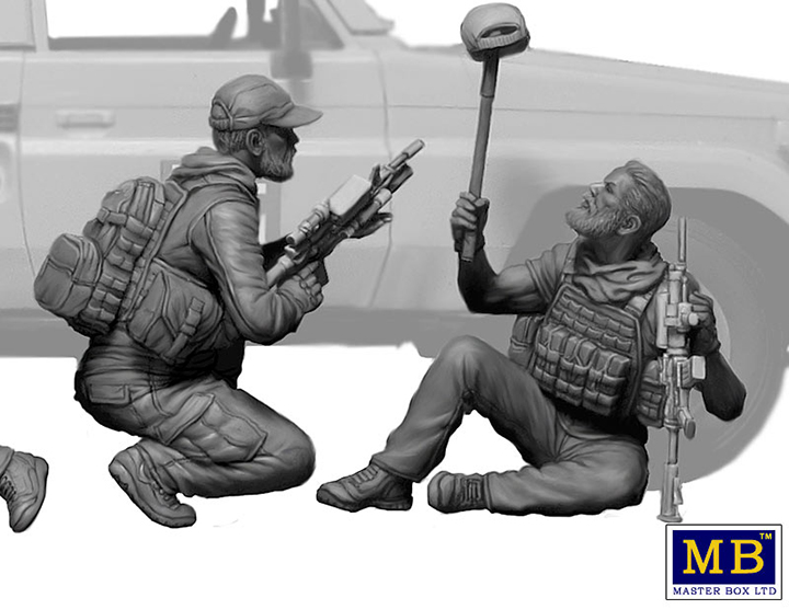 [�˾���ũ] CM35207 [MasterBox] CM35207 1/35 Danger Close Special Operations Team, Present Day 4