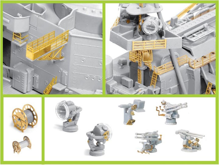 [�˾���ũ] BD1062 [Dragon] BD1062 1/350 German Battleship Scharnhorst, 1940 Off the coast of Norway 2