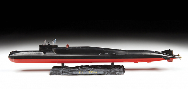 [�˾���ũ] BZ9062 [Zvezda] BZ9062 1/350 Delta IV-Delfin Class Russian Nuclear Ballistic Submarine Tula 4
