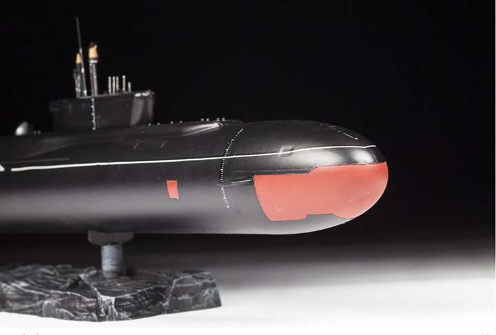 [�˾���ũ] BZ9061 [Zvezda] BZ9061 1/350 Yuri Dolgorukij(SSBN) 6