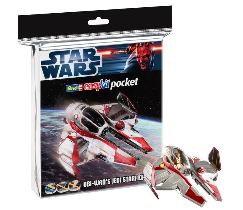 [�˾���ũ] BV6721 [Revell Gmbh] BV6721 1/58 STAR WARS ObiWans Jedi Starfighter easykit Pocket 1