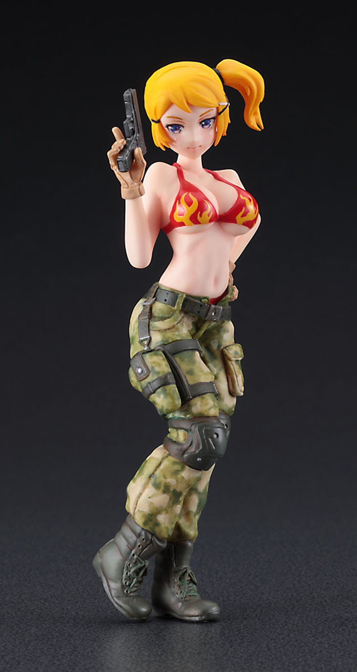 [�˾���ũ] BH52239 [Hasegawa] BH52239 1/12 SP439 12 Egg Girls Collection No.06 Amy McDonnell - Army 2