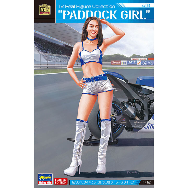 [�˾���ũ] BH52267 [Hasegawa] BH52267 1/12 12 Real Figure Collection No.03 Race Queen-SP467 1