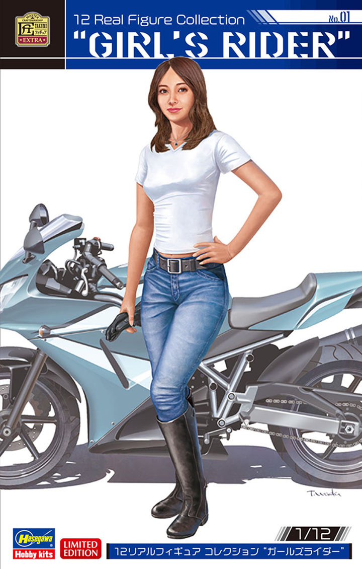 [�˾���ũ] BH52251 [Hasegawa] BH52251 SP451 1/12 12 Real Figure Collection No.01 Girls Rider 1