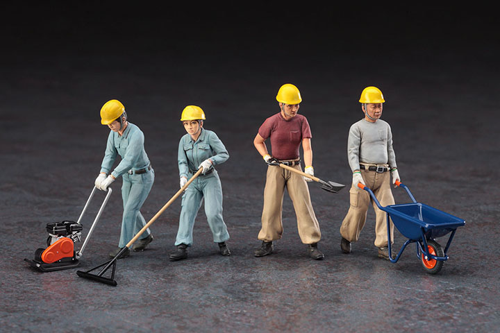 [�˾���ũ] BH66003 [Hasegawa] BH66003 1/35 Construction Worker Set A 2