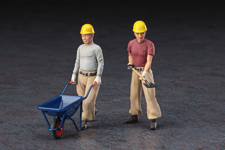 [�˾���ũ] BH66003 [Hasegawa] BH66003 1/35 Construction Worker Set A 4