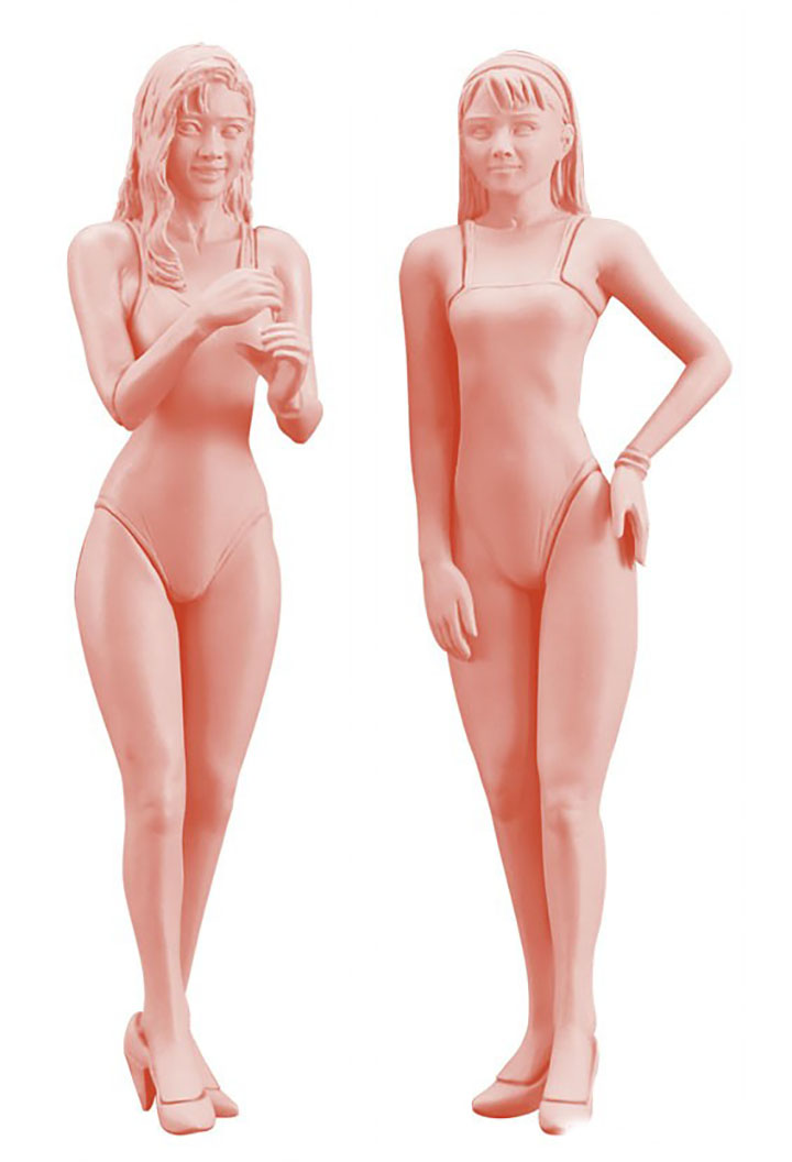 [�˾���ũ] BH29103 [Hasegawa] BH29103 1/24 90s Paddock Girl Figure 5