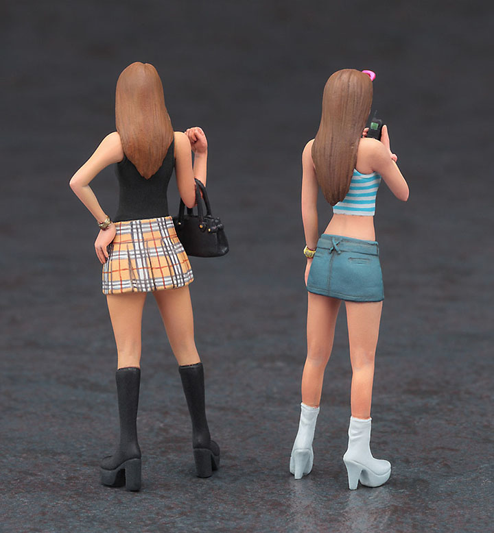 [�˾���ũ] BH29102 [Hasegawa] BH29102 1/24 90s Platform boots Girls Figure - �ڵ��� ������ 3