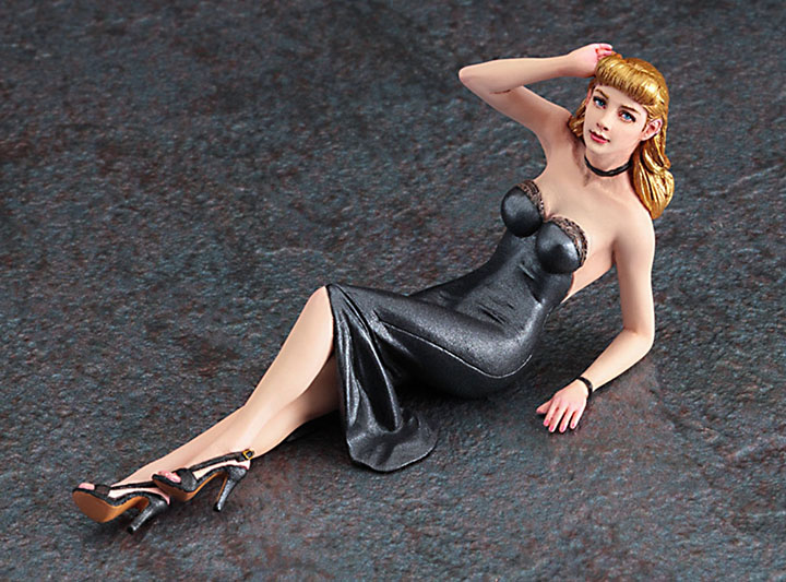 [�˾���ũ] BH52257 [Hasegawa] BH52257 1/20 Nose Art Girls Figure Blondie-1/20������ ���� 1��,1/48 �� 1/72 P-51D ��Į ���� 2