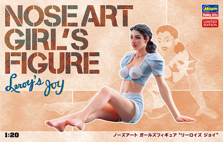 [�˾���ũ] BH52242 [Hasegawa] BH52242 SP422 1/20 Nose Art Girls Figure Leroys Joy 1