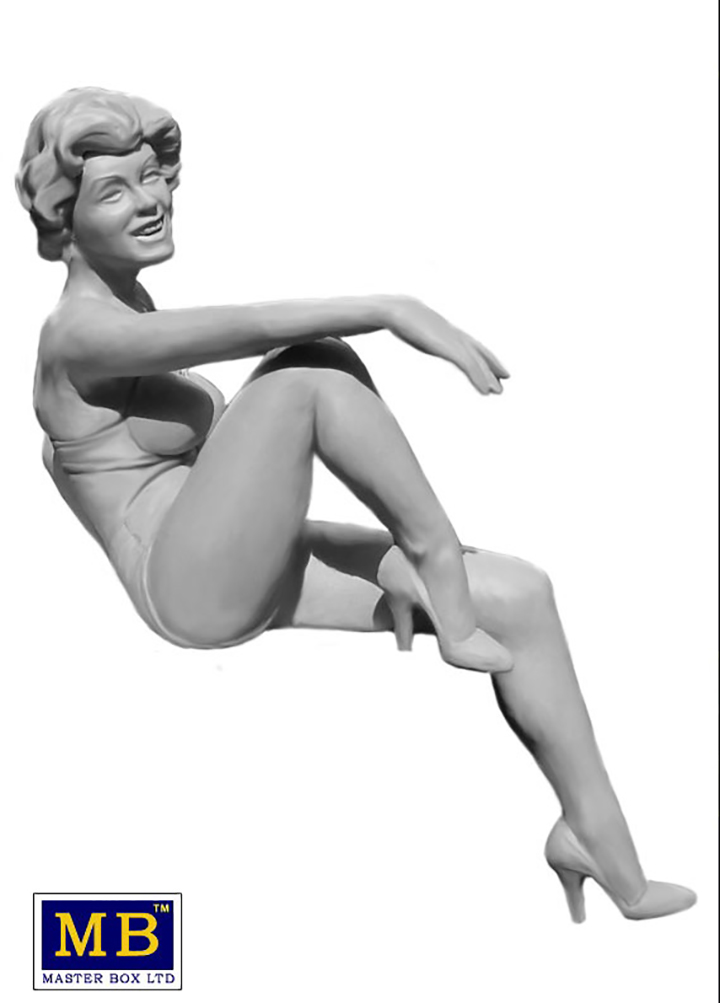 [�˾���ũ] CM24006 [MasterBox] CM24006 1/24 Pin-up series, Kit No. 6. Samantha--���� ������ 3