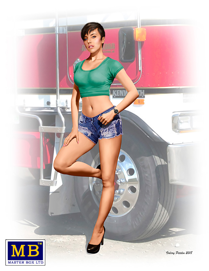[�˾���ũ] CM24061 [MasterBox] CM24061 1/24 Looking for a long haul partner, Mindy 1