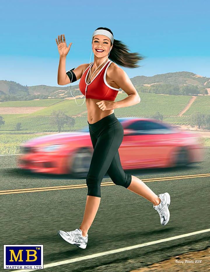 [�˾���ũ] CM24050 [MasterBox] CM24050 1/24 Jogging some miles. Tyra 1