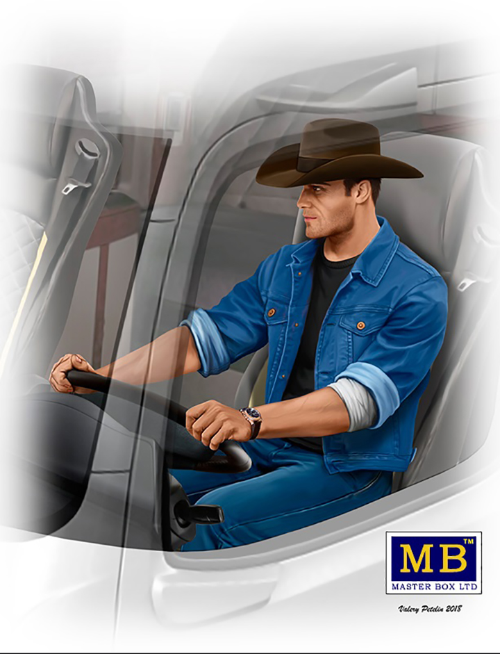 [�˾���ũ] CM24044 [MasterBox] CM24044 1/24 Truckers Series Mike(Beach Boy)Barrington 1