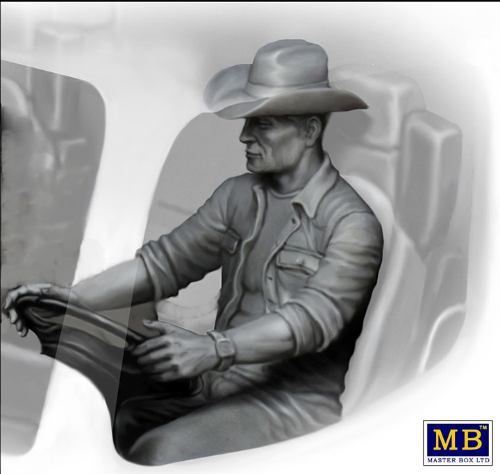 [�˾���ũ] CM24044 [MasterBox] CM24044 1/24 Truckers Series Mike(Beach Boy)Barrington 2