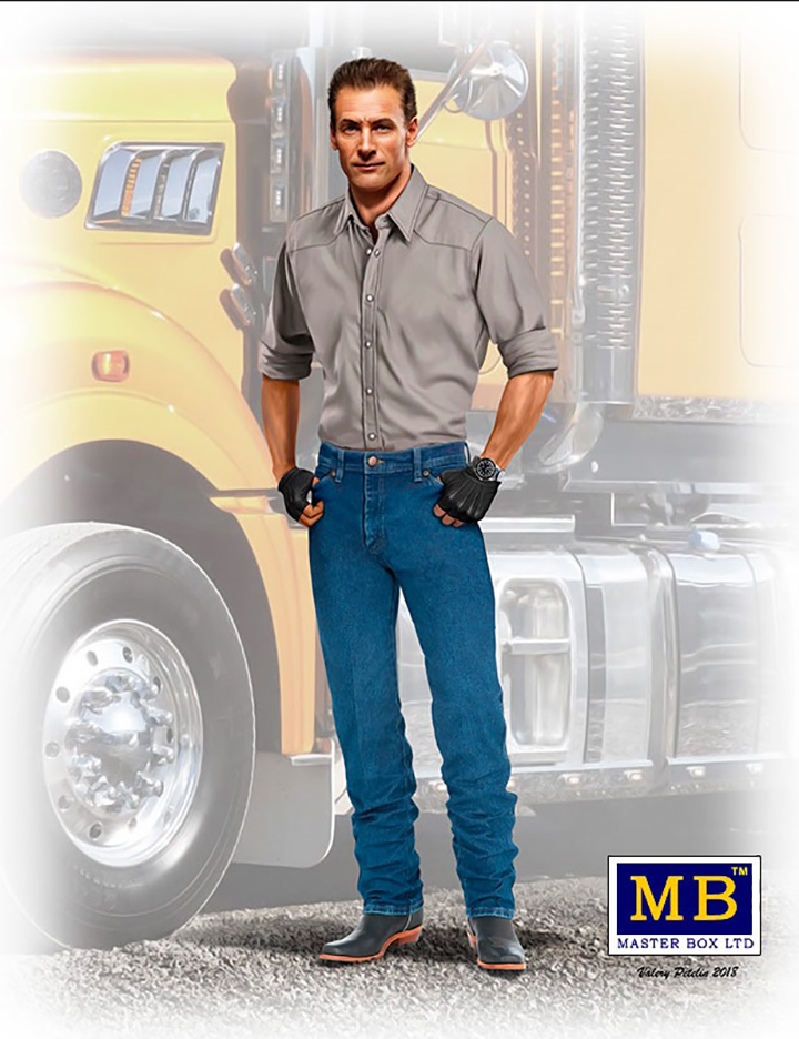 [�˾���ũ] CM24042 [MasterBox] CM24042 1/24 Truckers Series Stan(Long Haul)Thompson 1