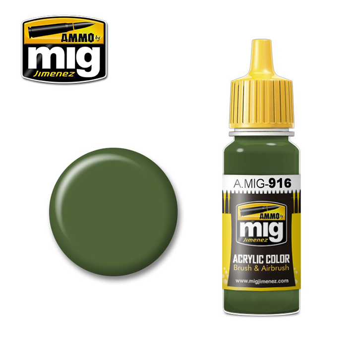 [�˾���ũ] CG0916 [MIG AMMO] [17ml]CG0916 GREEN BASE 1