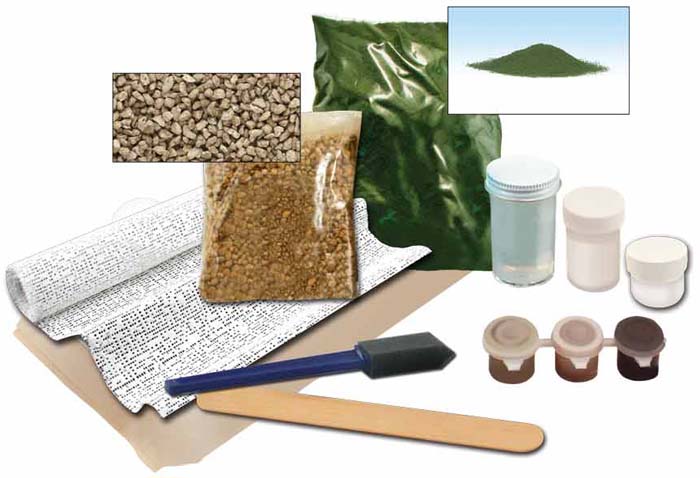 [�˾���ũ] JWLK955 [Woodland scenics] JWLK955 ��/���� ����� �ʺ��� ŰƮ (River/Waterfall Learning Kit) 2