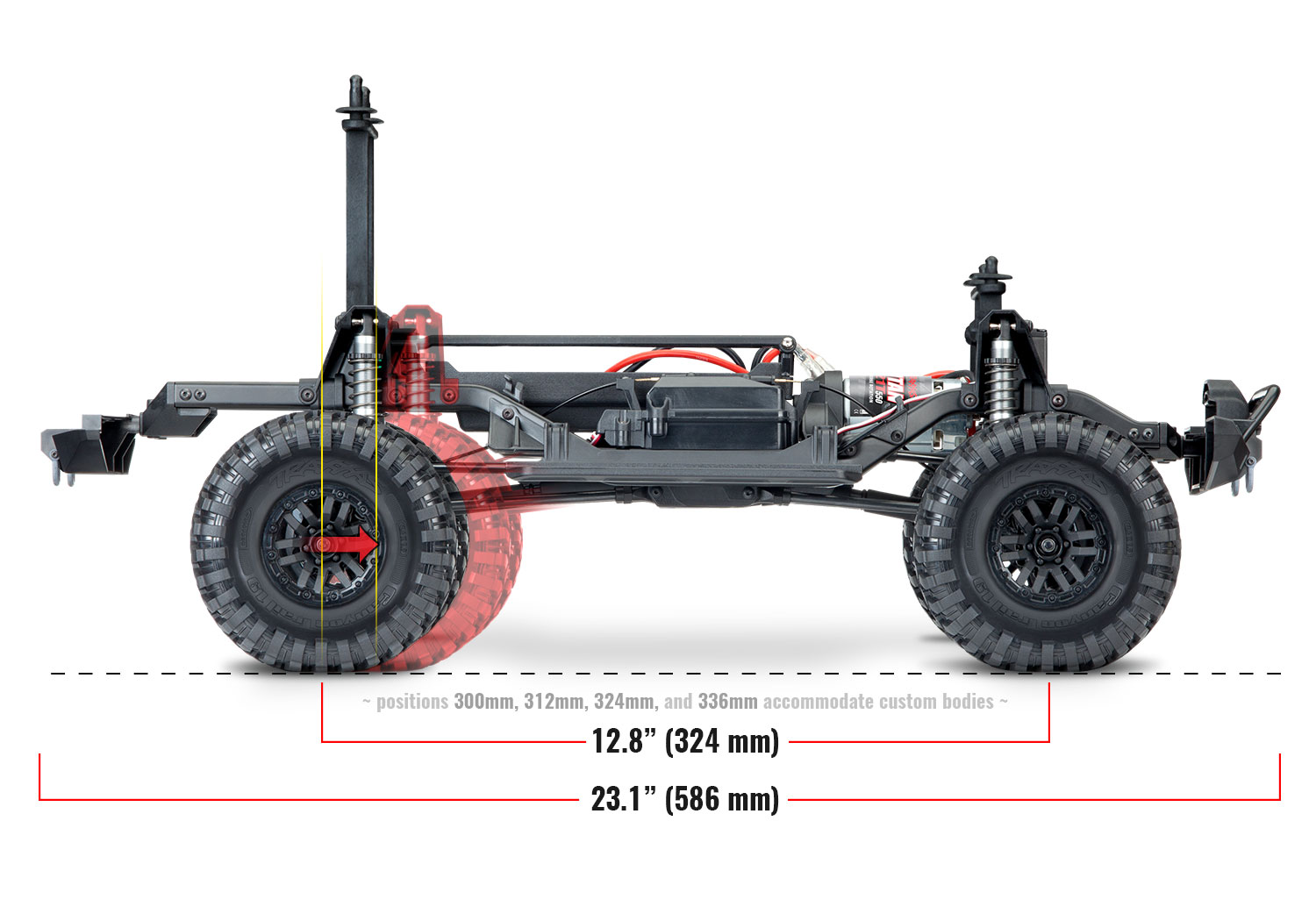 [�˾���ũ] CB82056-4 Metallic BLUE [TRAXXAS] TRX-4 ����� ũ��﷯ Metallic BLUE - ���͸�, ������ �ʿ� 13