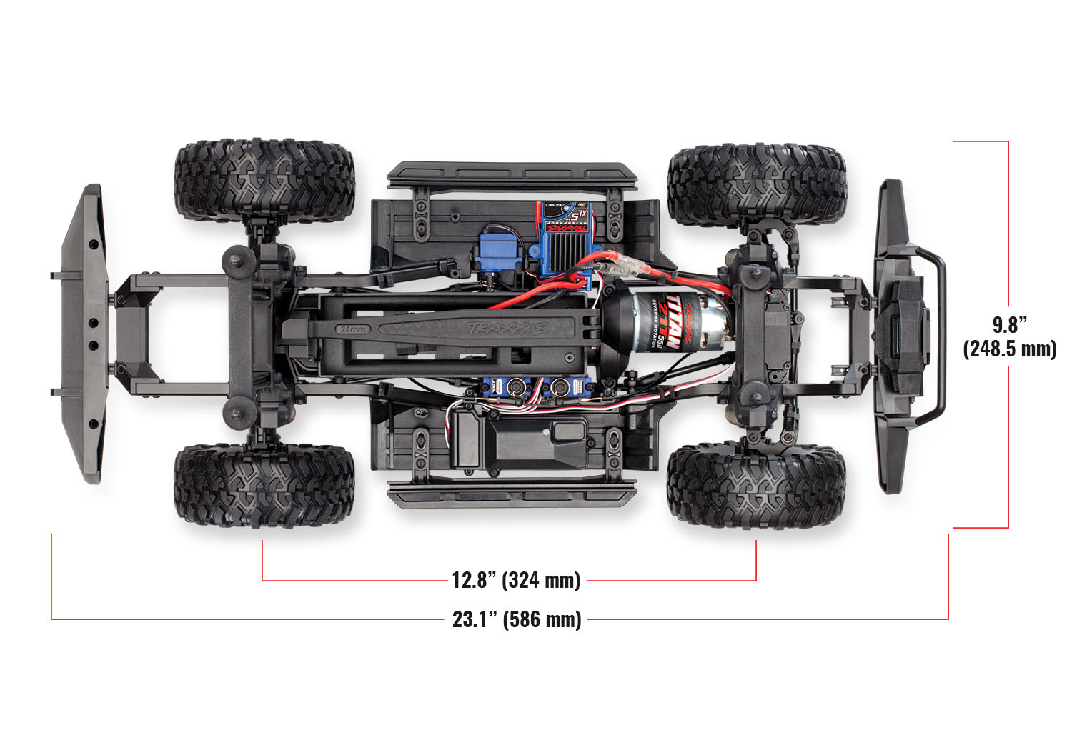 [�˾���ũ] CB82056-4 Metallic BLUE [TRAXXAS] TRX-4 ����� ũ��﷯ Metallic BLUE - ���͸�, ������ �ʿ� 26
