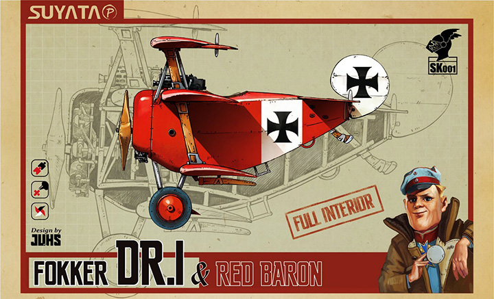 [�˾���ũ] BTSK-001 [Takom] BTSK-001 Fokker Dr.1 and Red Baron 1
