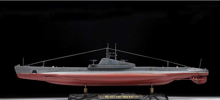 [�˾���ũ] BZ9041 [Zvezda] BZ9041 1/144 Shchuka Class Russian Submarine WWII 2