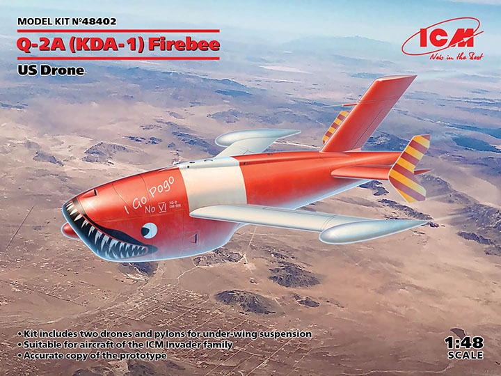 [�˾���ũ] BICM48402 [ICM] BICM48402 1/48 KDA-1,Q-2A Firebee 1
