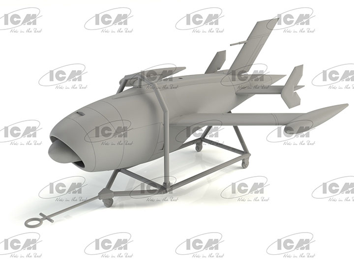 [�˾���ũ] BICM48400 [ICM] BICM48400 1/48 KDA-1,Q-2A Firebee with Trailer 2