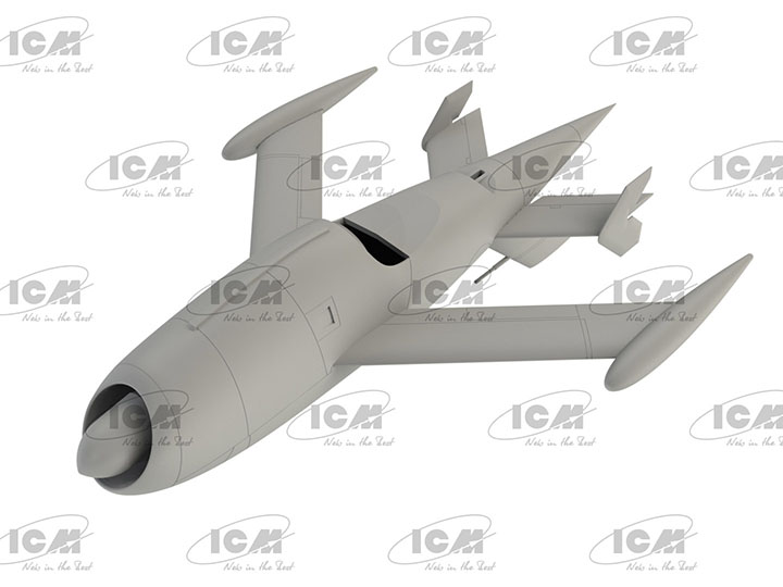 [�˾���ũ] BICM48400 [ICM] BICM48400 1/48 KDA-1,Q-2A Firebee with Trailer 4