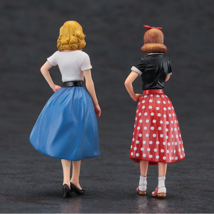 [�˾���ũ] BH29110 [Hasegawa] BH29110 1/24 FC10 50s American Girls Figure - Set of 2 3