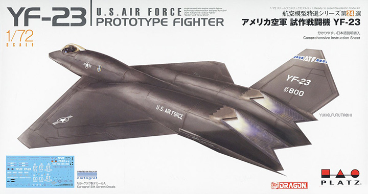 [�˾���ũ] BPAE-24 [PLATZ] BPAE-24 1/72 U.S.A.F. PROTOTYPE FIGHTER YF-23 1