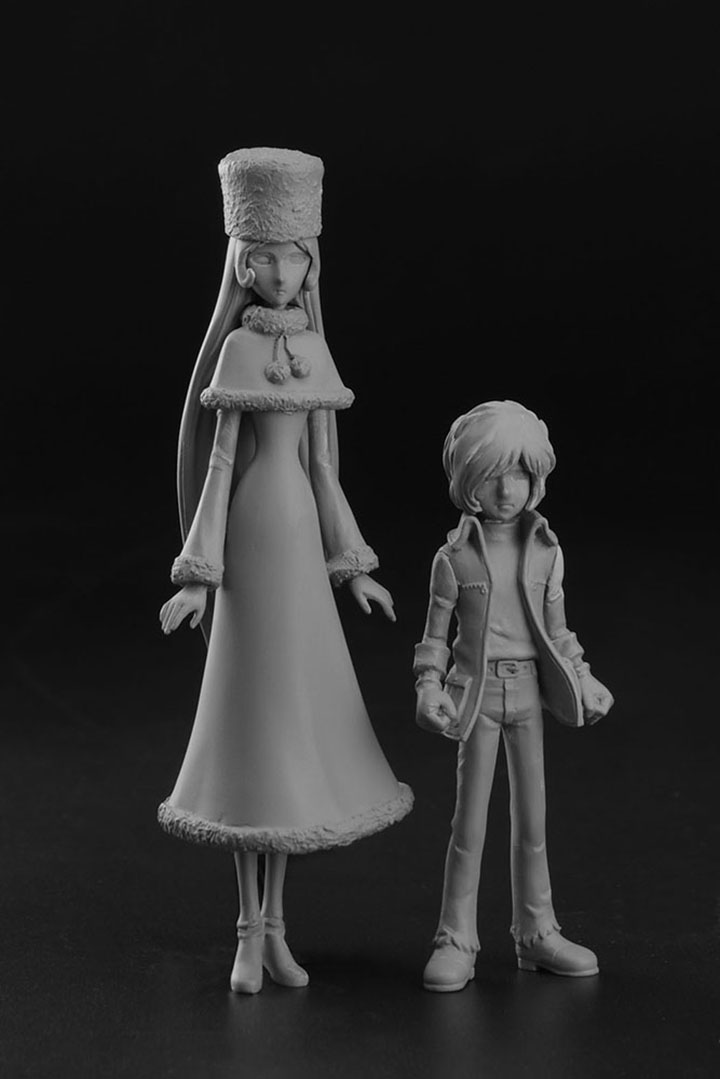 [�˾���ũ] BH64789 [Hasegawa] BH64789 1/20 Galaxy Express 999,Maetel and Tetsuro 4