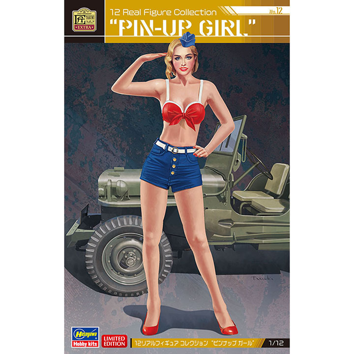 [�˾���ũ] BH52307 [Hasegawa] BH52307 1/12 SP507 12 Real Figure Collection No.12 Pinup Girl 1