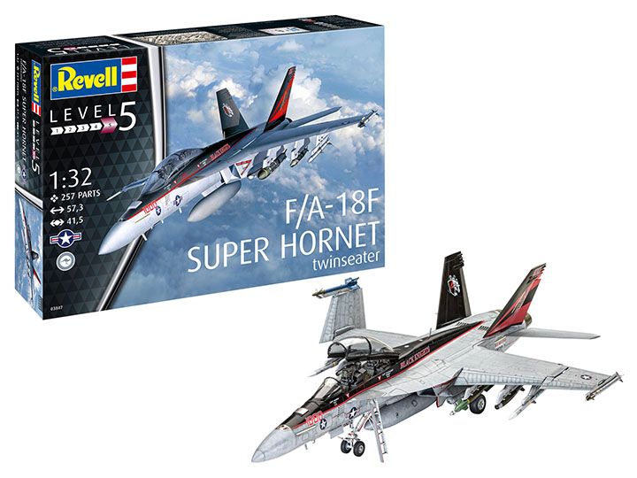 [�˾���ũ] BV3847 [Revell Gmbh] BV3847 1/32 F/A-18F Super Hornet 1