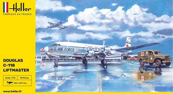 [�˾���ũ] BG80317 [Heller] BG80317 1/72 C-118 Liftmaster 1