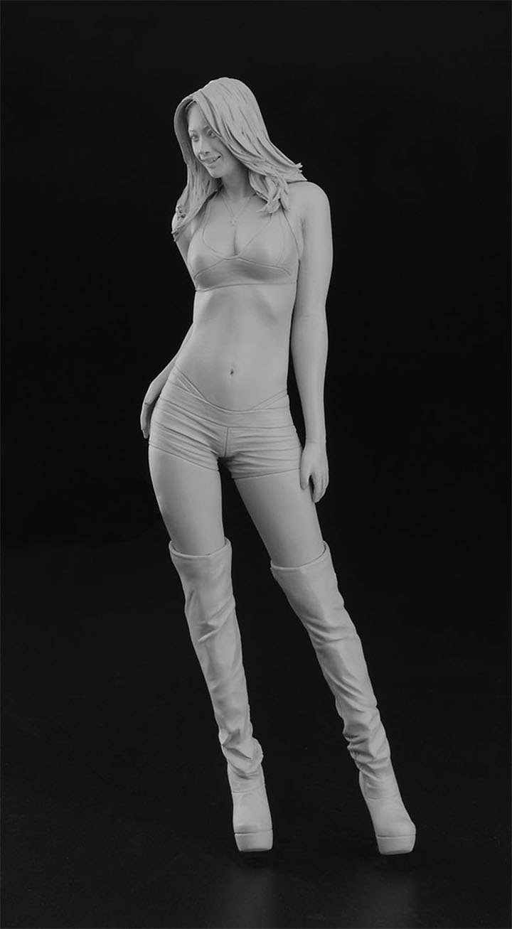 [�˾���ũ] BH52309 [Hasegawa] BH52309 1/12 SP509 12 Real Figure Collection No.13 Campaign Girl 4