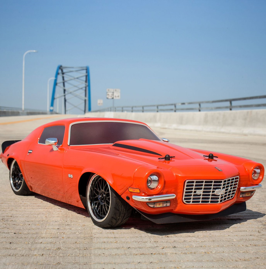 [�˾���ũ] VTR03101T1 [VATERRA] 1972 Chevy Camaro SS, V100 Orange : 1/10 4WD RTR - ���͸�, ������ �ʿ� 9