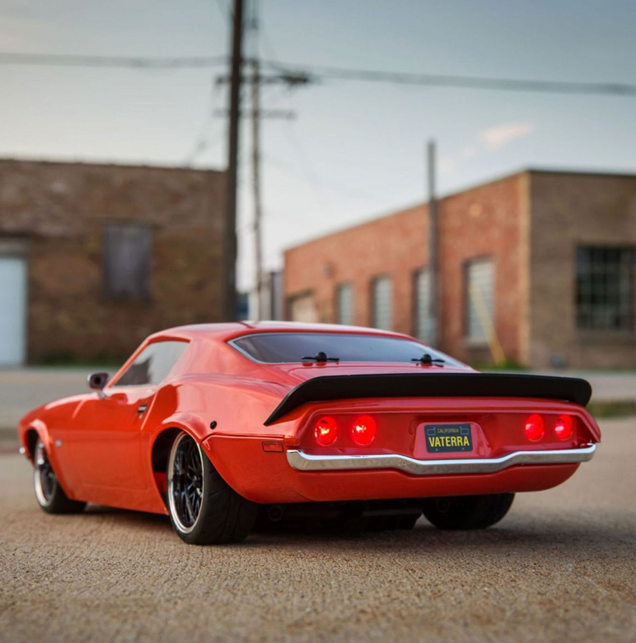 [�˾���ũ] VTR03101T1 [VATERRA] 1972 Chevy Camaro SS, V100 Orange : 1/10 4WD RTR - ���͸�, ������ �ʿ� 10