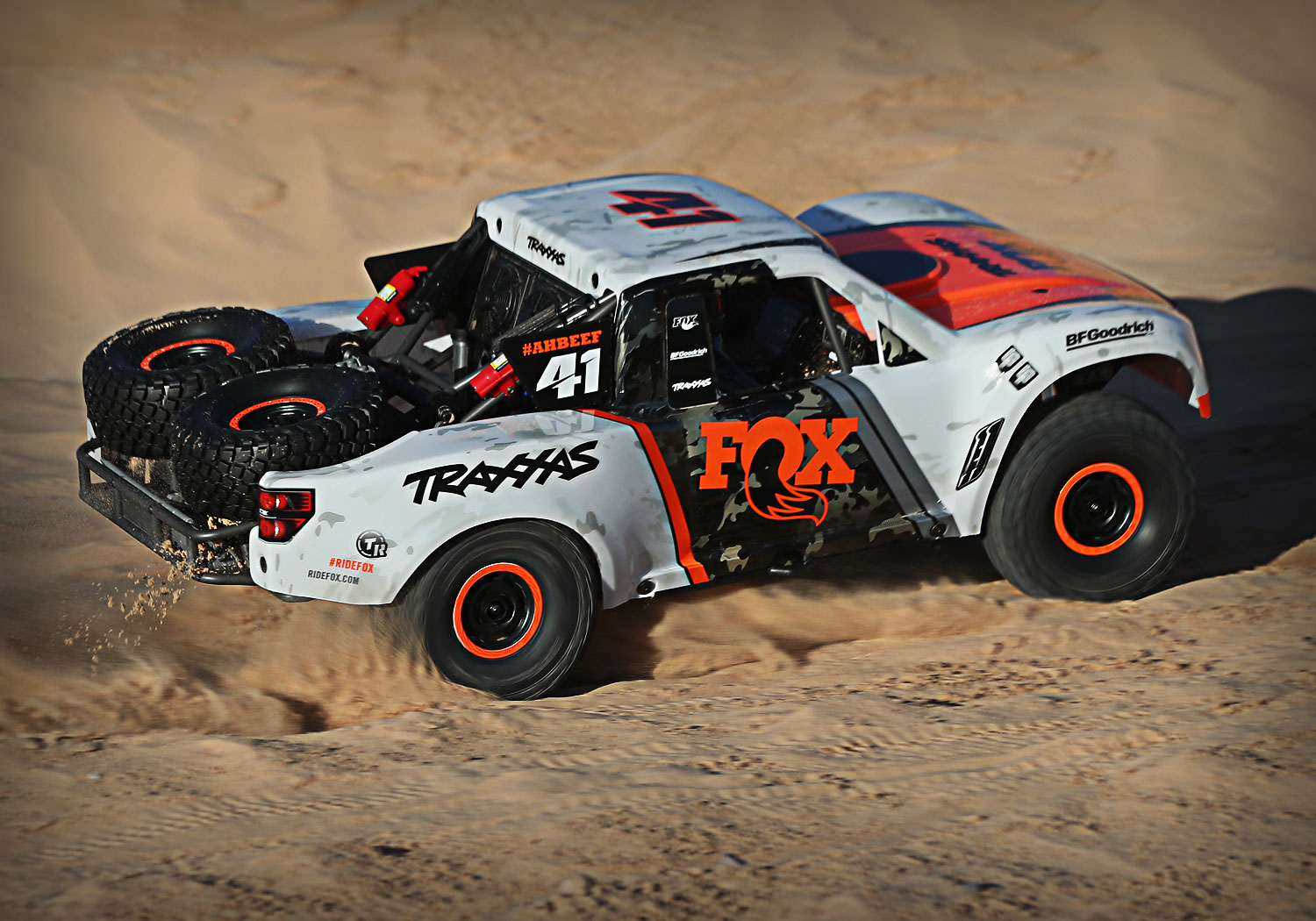 [�˾���ũ] CB85086-4 - FOX [Traxxas] CB85086-4_FOX NEW LED Unlimited Desert Racer 1/7 �ʴ��� 6�� �������� Ʈ����Ʈ�� 6