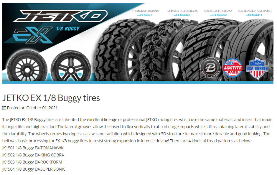 [�˾���ũ] JKO5801CBMSGBB2 [JETKO] 1/5 XMT EX-TOMA HAWK/Claw Rim for Arrma (Kraton 8s & Outcast 8s) (2pcs) Belted 5