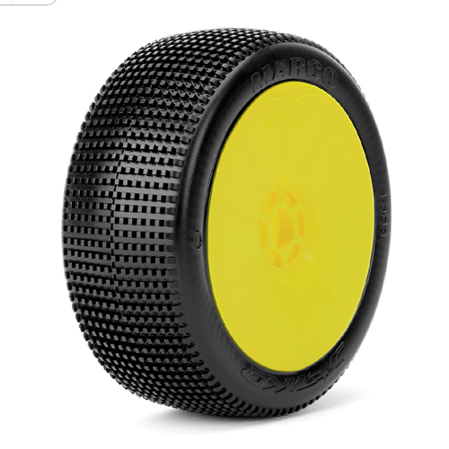 [�˾���ũ] JKO1003DYUSU [JETKO] (�ֻ�� ���̽� Ÿ�̾�) MARCO: 1/8Buggy/Dish/Yellow Rim/Ultra Soft/Unglued 1